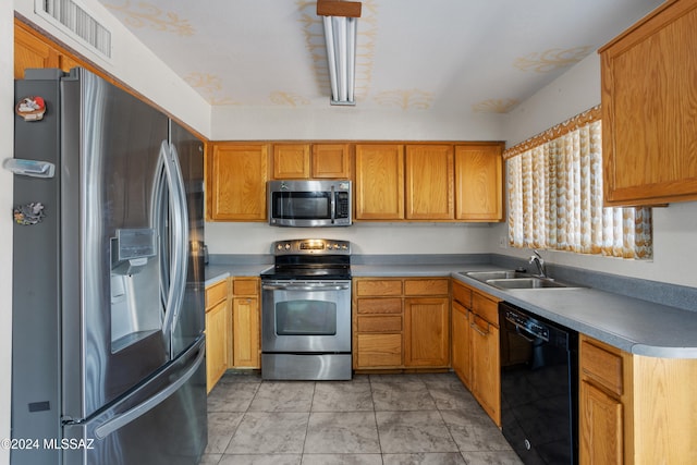 kitchen featuring sink and stainless steel appliances