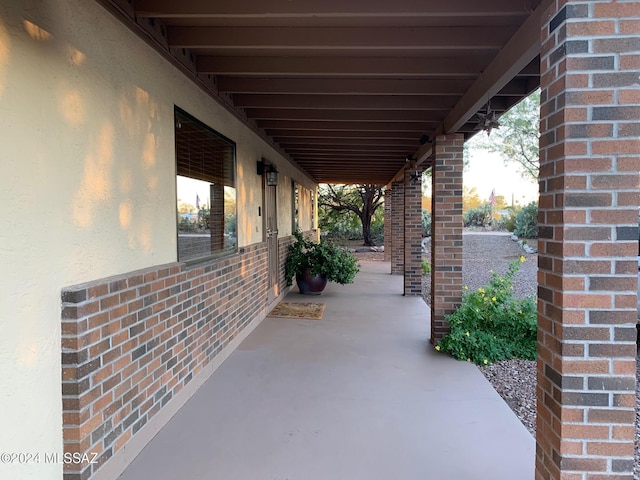 view of patio