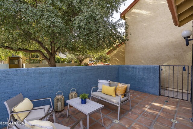 view of patio / terrace with outdoor lounge area