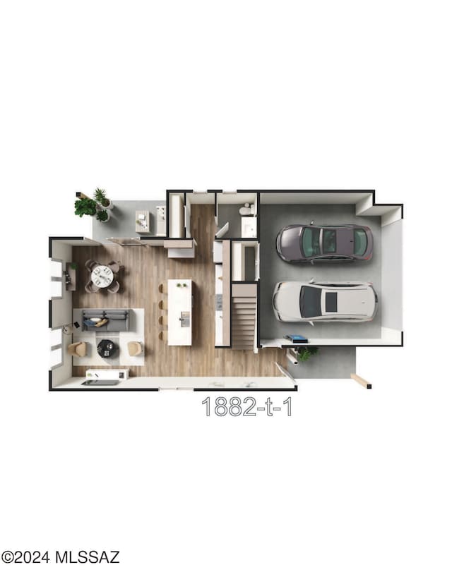 1156 E Fimbres St E, Tucson, AZ 85713 - view of layout
