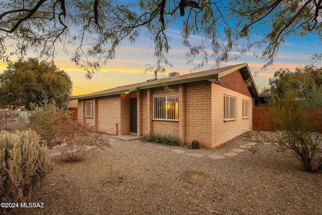 view of ranch-style house