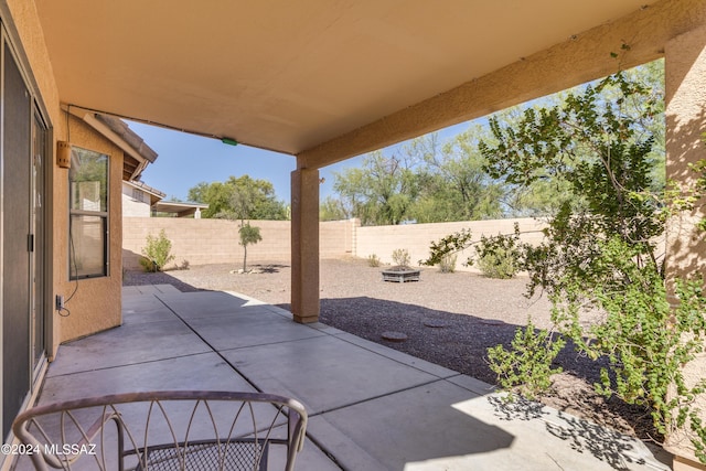 view of patio