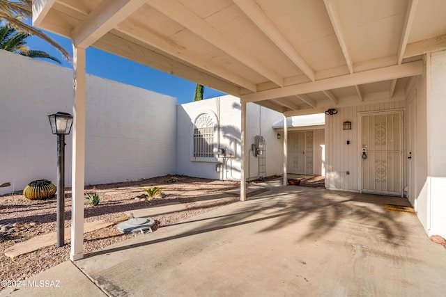 view of patio / terrace