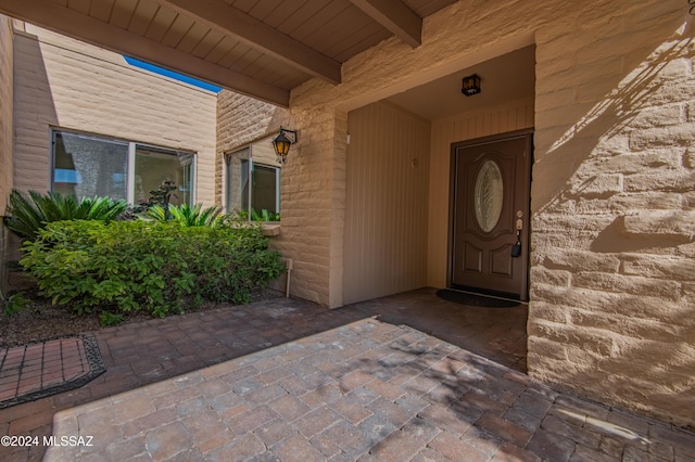 view of property entrance