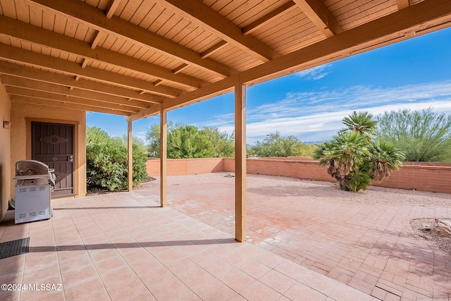 view of patio