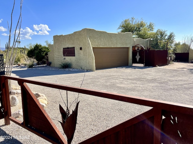 view of side of property