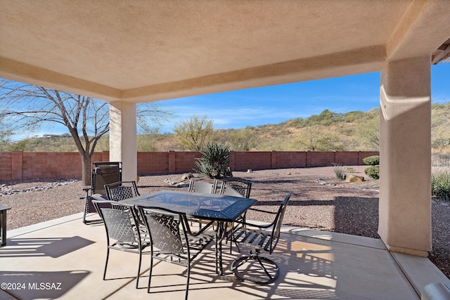 view of patio