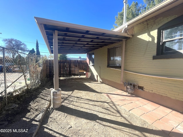 view of patio