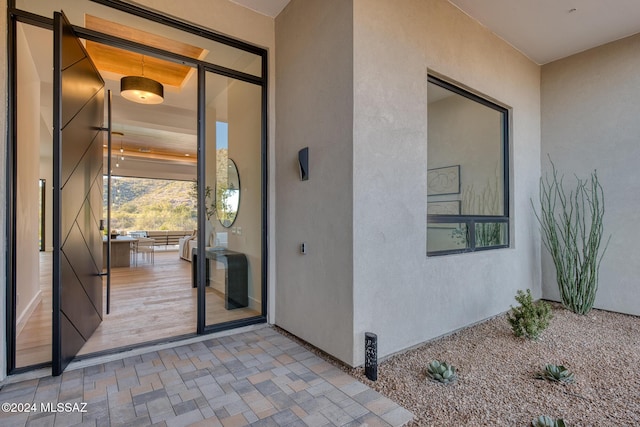 view of entrance to property