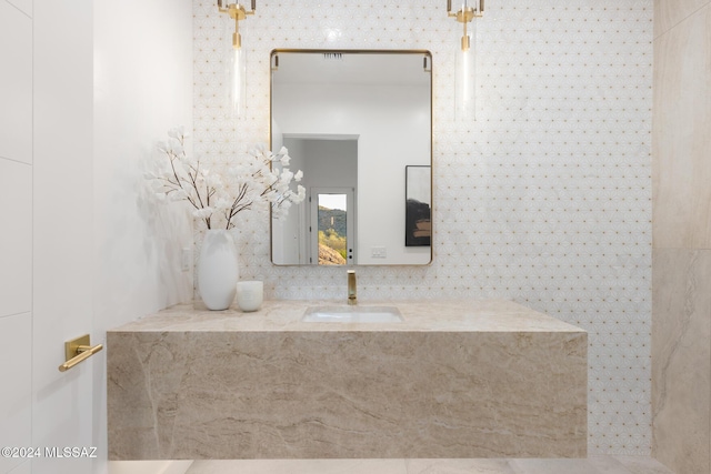 bathroom with sink