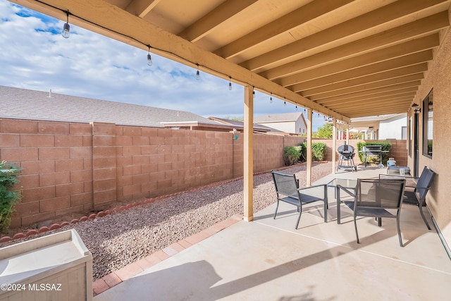 view of patio / terrace