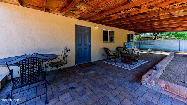 view of patio / terrace