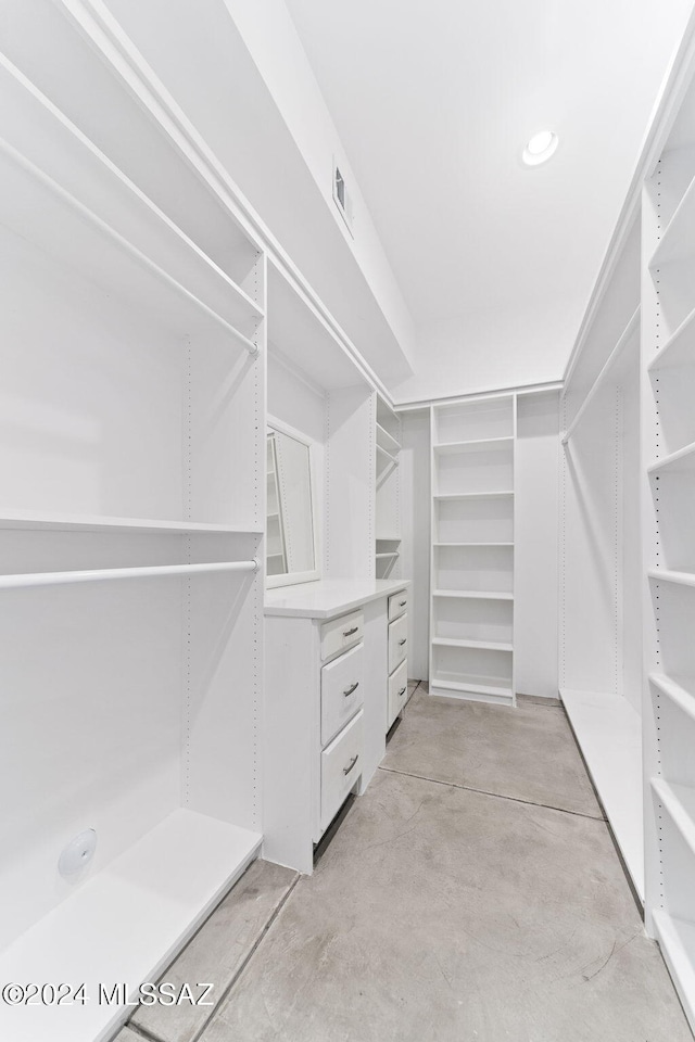 view of spacious closet