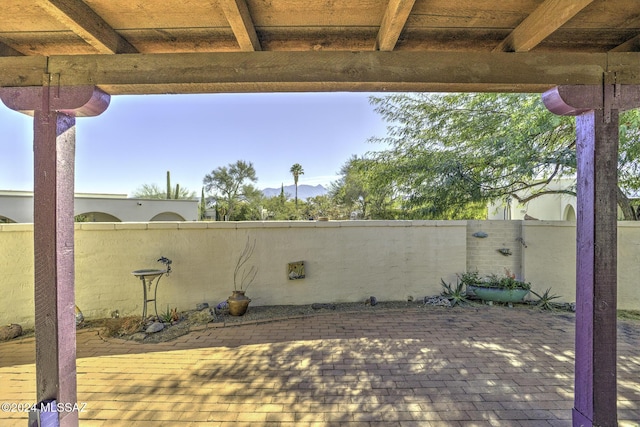 view of patio / terrace