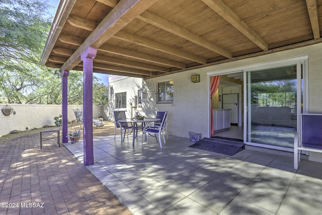 view of patio / terrace