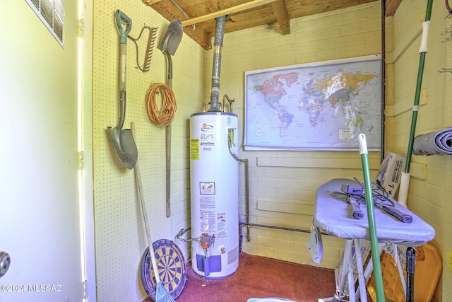 utilities with water heater