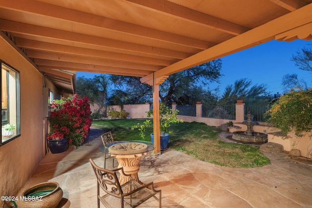 view of patio / terrace