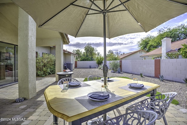 view of patio