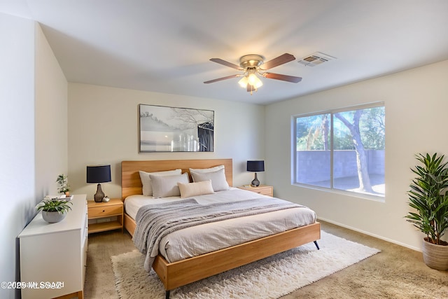 7850 S Solomon Ave, Tucson, AZ 85747 - bedroom featuring carpet flooring and ceiling fan