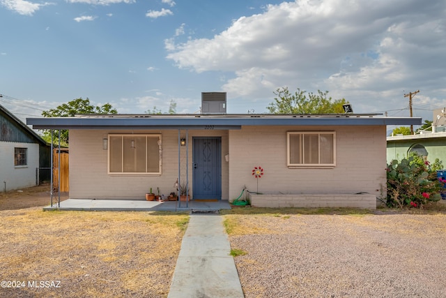 view of ranch-style house