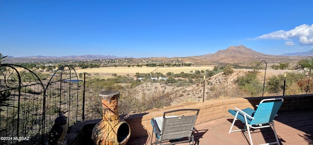 property view of mountains