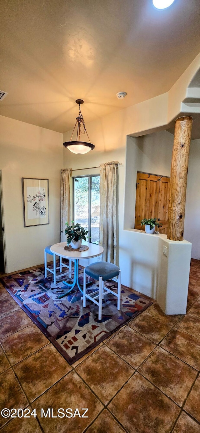 view of dining room