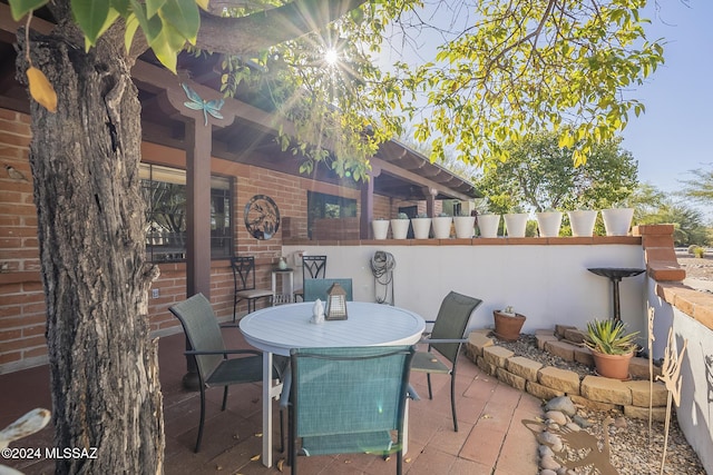 view of patio / terrace