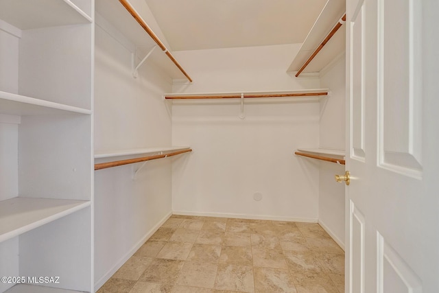 view of spacious closet