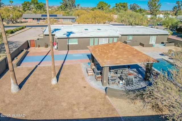 exterior space featuring a patio area