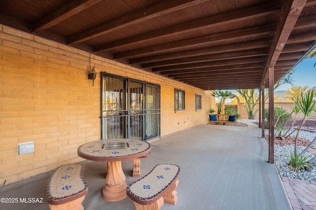 view of patio / terrace