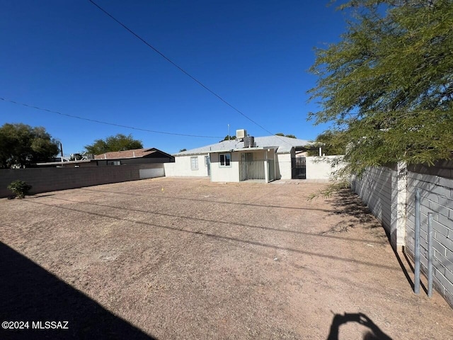 view of back of house