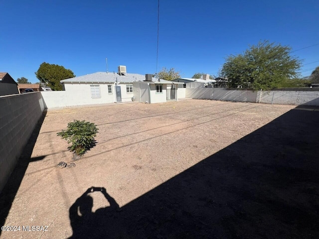 view of rear view of property