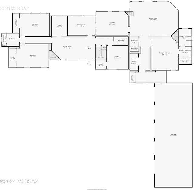 5970 N Genematas Dr, Tucson, AZ 85704 - view of room layout