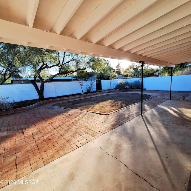 view of patio