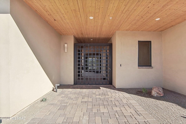 view of property entrance