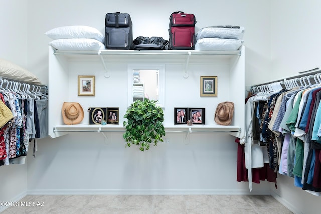 view of spacious closet