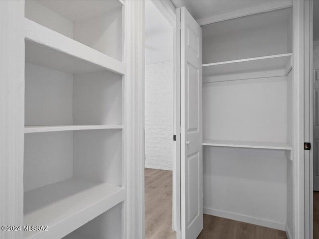 view of closet