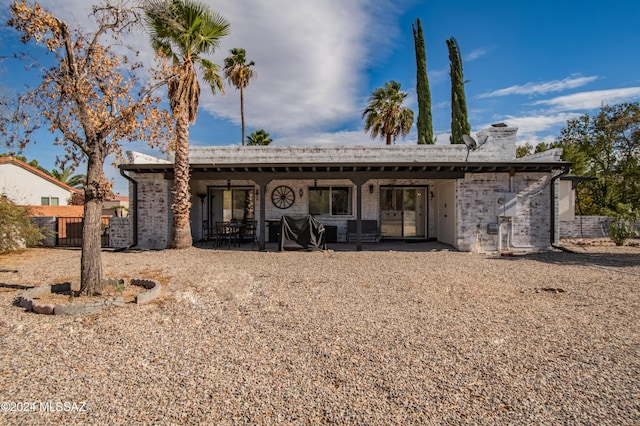 view of rear view of house