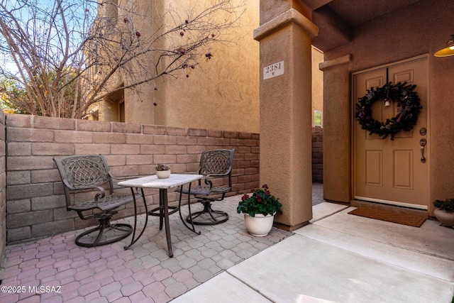 view of patio / terrace