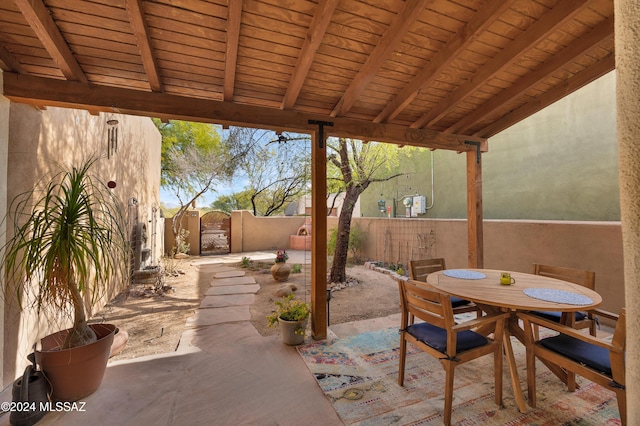 view of patio / terrace