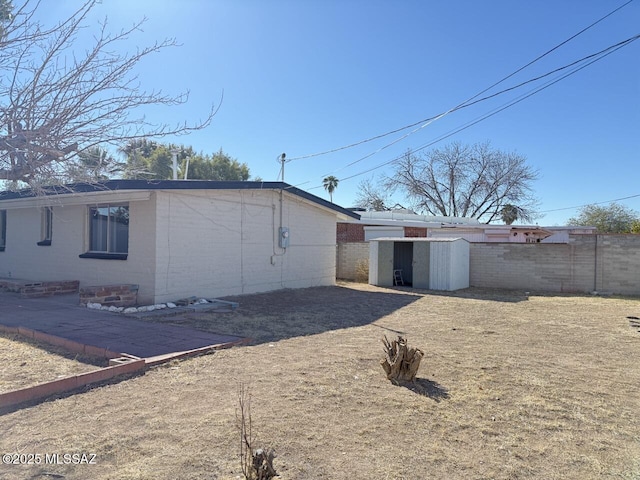 view of back of house