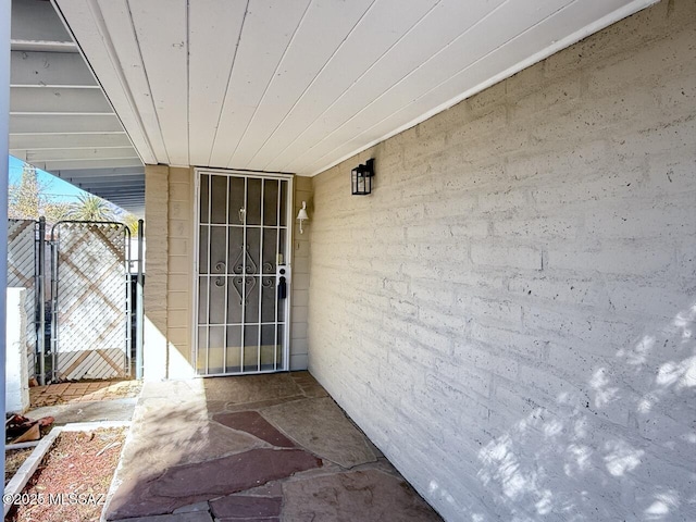 view of property entrance