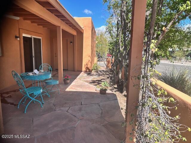 view of patio / terrace with outdoor dining space