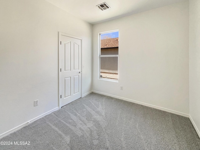 carpeted spare room with a wealth of natural light