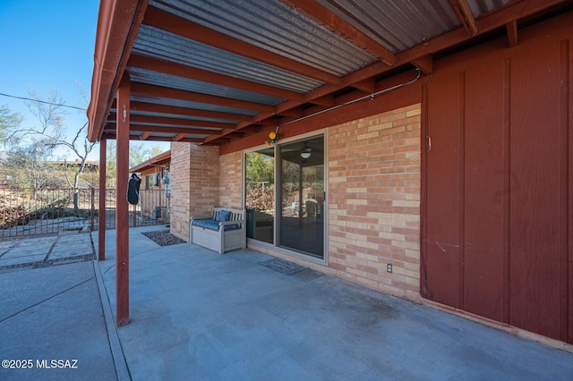 view of patio / terrace