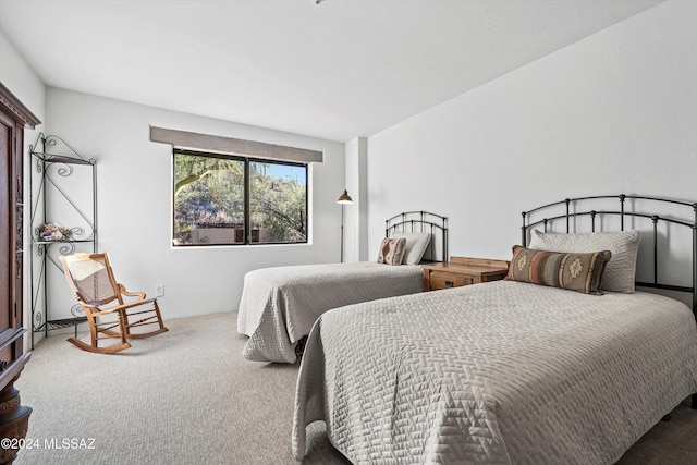 bedroom featuring carpet floors