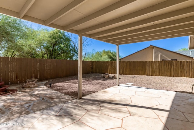 view of patio