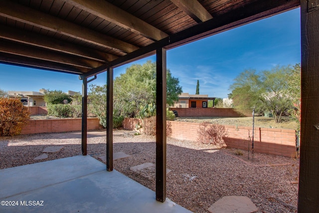 view of patio / terrace