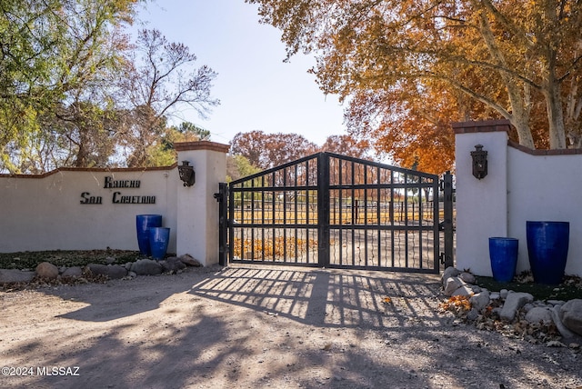 view of gate