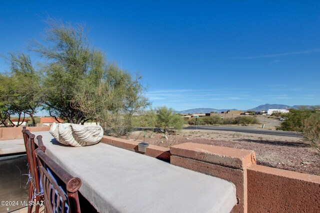 14286 E Lazy Jake Ln, Vail, AZ 85641 - exterior space with a mountain view